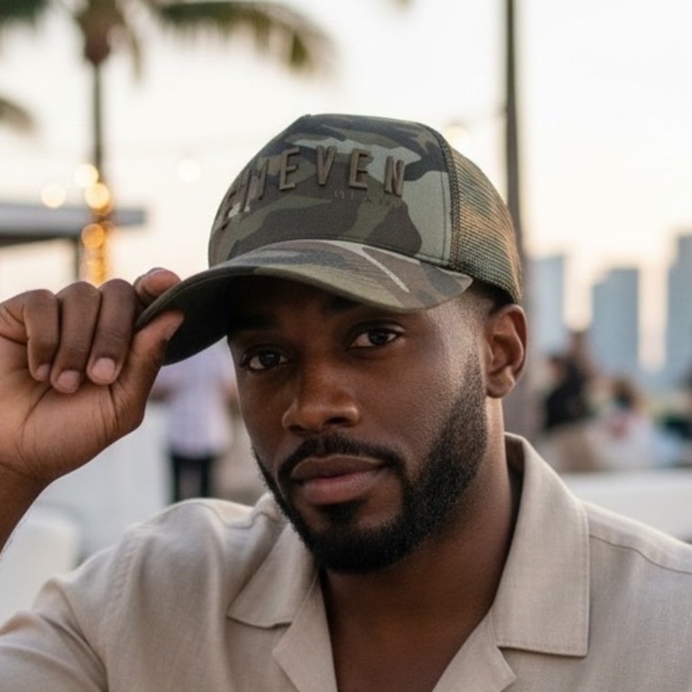 E11EVEN Miami Limited Edition Camo Trucker Hat Snapback No Sleep Camouflage Cap